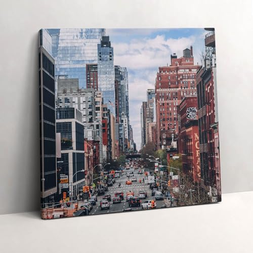 Peinture murale New York 60x60cm tableau photo sur toile