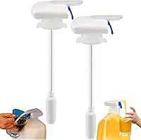 2-Pack YIJHLHB Automatic Electric Drink Dispenser - Hands-Free Milk Tap, No-Spill One-Handed Pour for Home, Kitchen, Outdoor Use