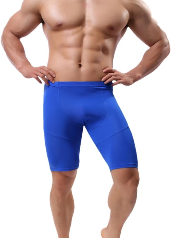 Mens Compression Shorts Sports Workout Running Gym Athletic Underwear
