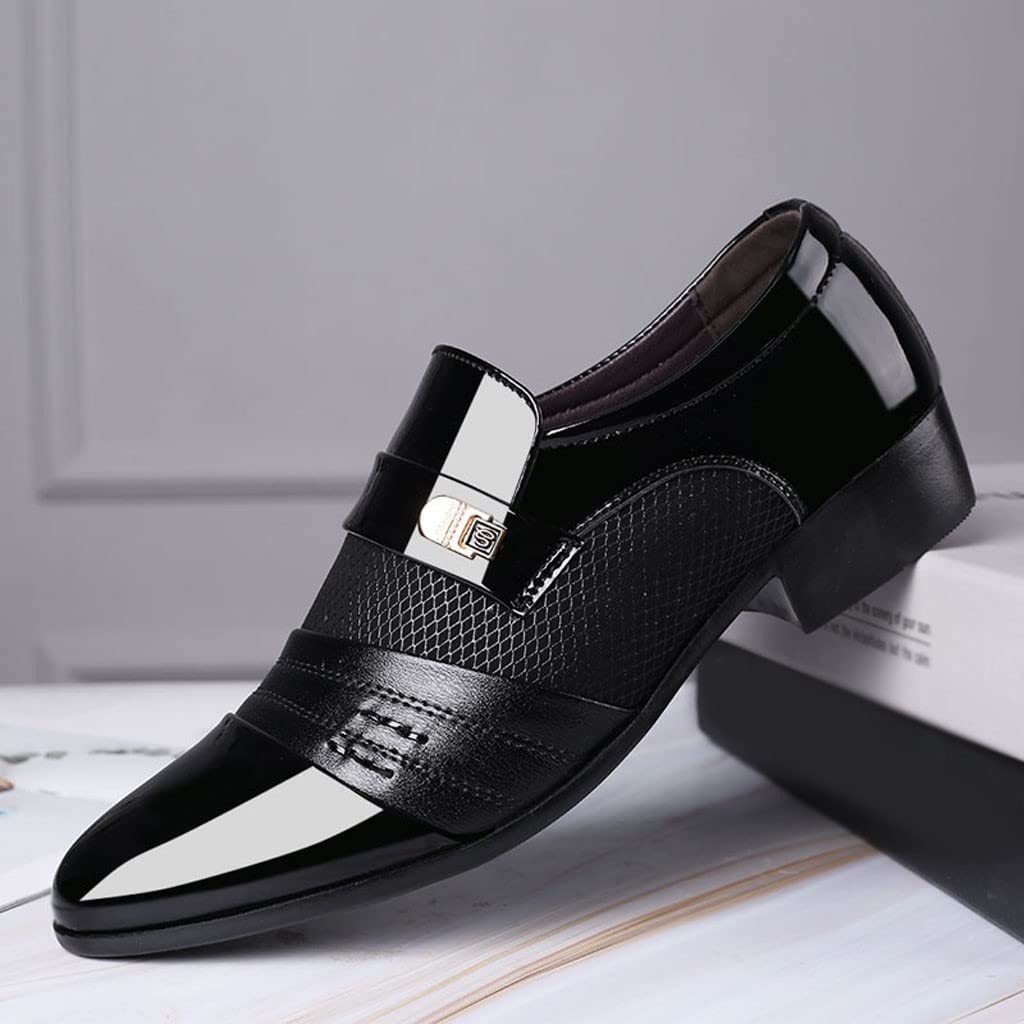 Generisch 2026 Chaussures d'affaires décontractées Chaussures en cuir Costume Confortable Hommes Mariage Hommes Chaussures en cuir