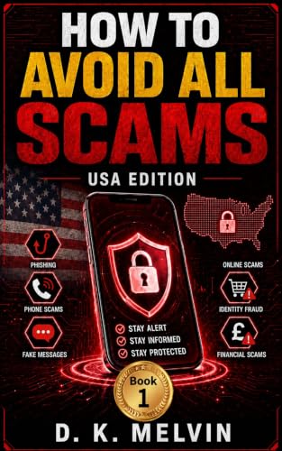How To Avoid Scams (USA Edition): A Practical Guide on how to Spot and Avoid Modern Scams – Online Payment Fraud, Fake Phone Calls, Suspicious Emails and Texts, Romance and Catfishing Cons.