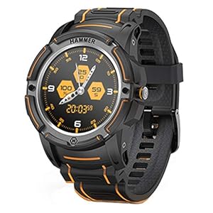 Hammer H Smartwatch voor dames en heren, fitnesshorloge, fitnesstracker, smartwatch, fitnesshorloge, sporthorloge…