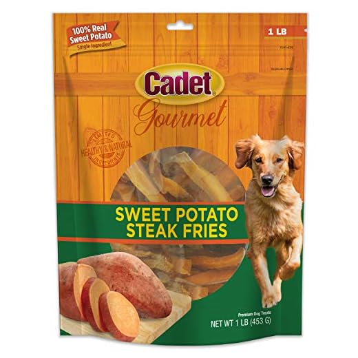 Cadet Gourmet Dog Sweet Potato Fries 1 lb. (1 Count)