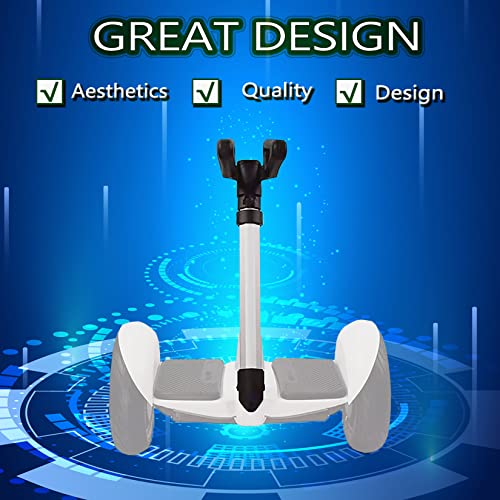 Guidon pour hoverboard Segway Ninebot miniPRO réglable argent accessoire - 2