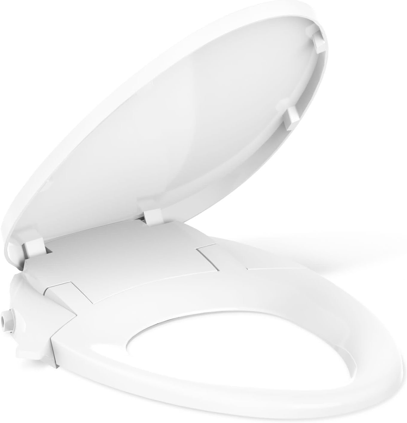 Kohler 98804-0 Purewash M300 Elongated Manual Bidet Toilet Seat, Non-Electric Bidet with Adjustable Sprayer for Existing Toilets, White