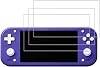 [3 unidades] Protector de pantalla para ANBERNIC RG55G1 2026, película PET de 9H compatible con ANBERNIC RG 55G1 de 5.5 pulgadas, antiarañazos y ultradelgada (no es vidrio templado) 1