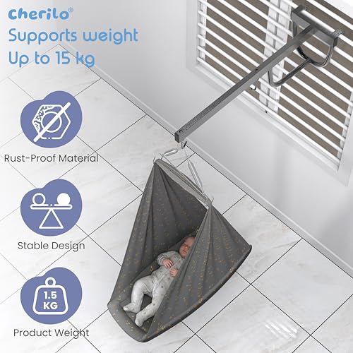 Image of Cherilo Metal Window Stand Hanger for Baby Swing Cradle(Jhula) / Cot (No Cradle /Spring) - Stand Only - 1 Piece