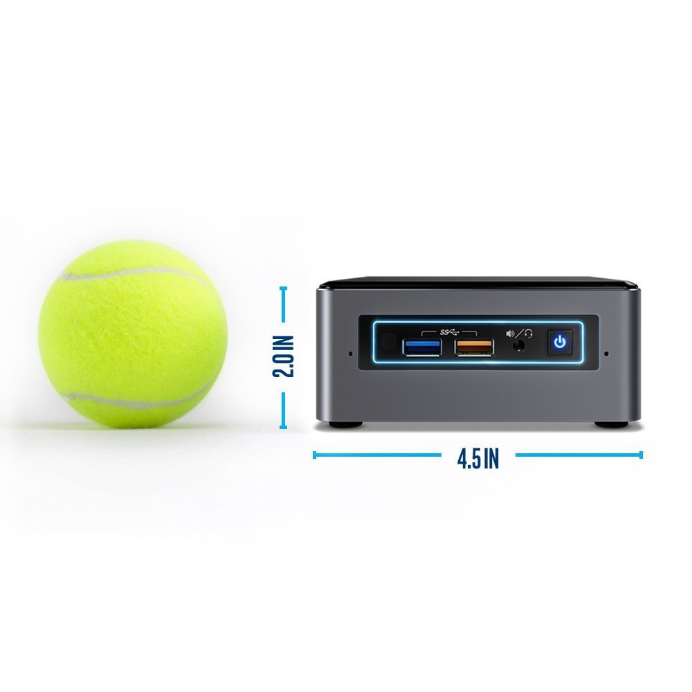 Intel NUC -Core i7 -NUC7i7BNH Barebone : Amazon.in: Computers