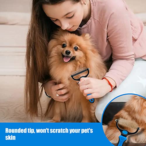 Crafterlife Pet Grooming Tools Set Kit With Self Cleaning Slicker Brush Pet Hair Remover Massage Mitt Deshedding Glove Shedding Dematting Comb Stainless Steel Comb For Long & Short Haired Cats Dogs #TOP6