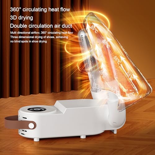 Secador automático de botas plegable portátil para pared miniatura 5