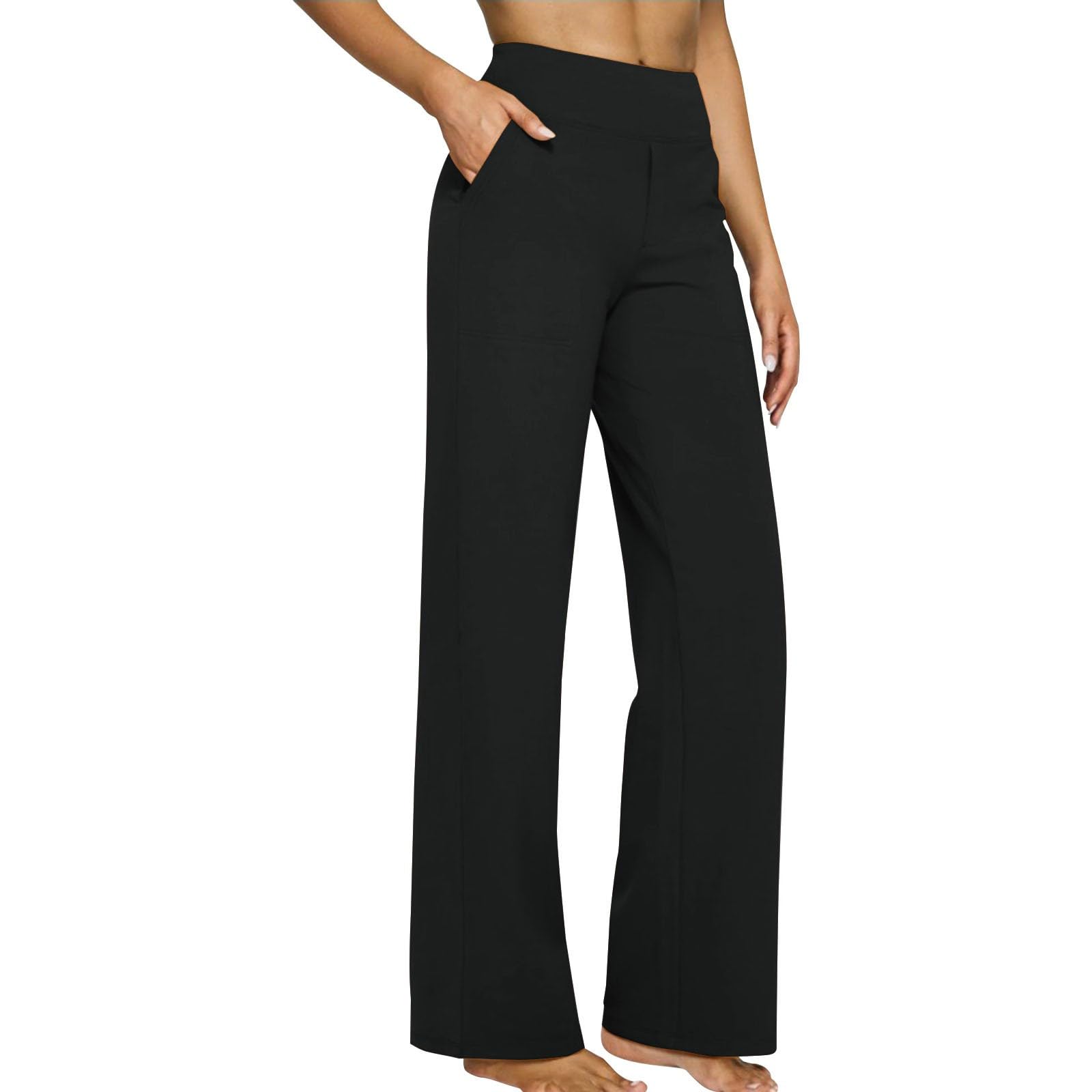 Formal Dress Pants for Women High Waist Slim Fit Suit Trousers Dressy Casual Business Work Pant Slacks with