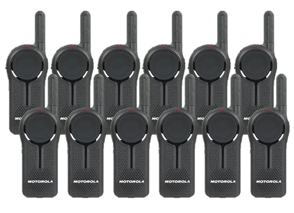 DLR1020 2 Channel 900 MHz Digital License Free Radio with PMLN7136 Multi Unit Charger 12 Pack