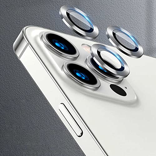 Zore Apple ile uyumlu iPhone 12 Pro Max CL-07 Kamera Lens Koruyucu Gümüş