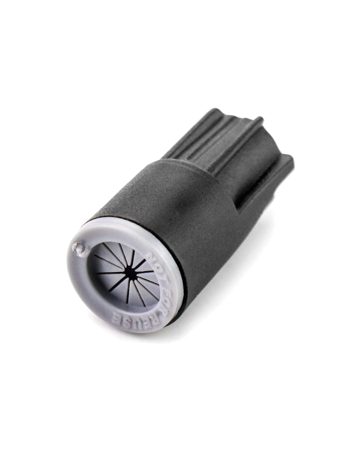 QWORK Conectores de PVC impermeables, 100 tapas de tuercas eléctricas para cables de bajo voltaje y exteriores, compatibles con múltiples medidores de cable