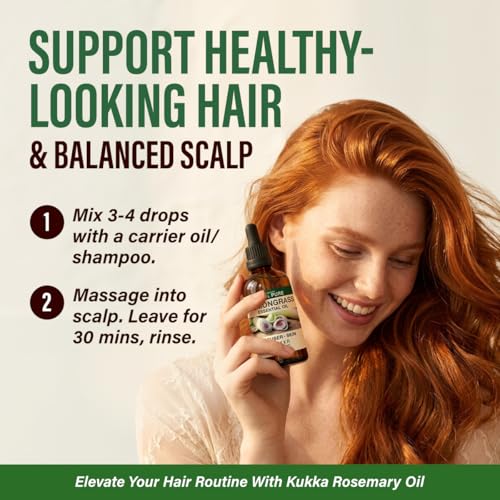 Image of 100% Pure Lemongrass Oil - 4 Fl Oz Lemongrass Essential Oil for Hair, Skin, Diffuser, Aromatherapy & DIY Soap Making Scent