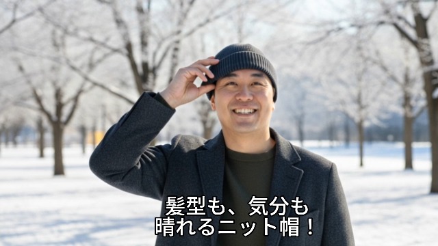 Amazon | [MITSU-Q] ニット帽 メンズ 大きいサイズ ワッチ 【超特大