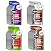 GU ENERGY GEL - Pack 24 Gels Strawberry/Kiwi - Blueberry - Chocolat/Fleur de Sel - Chocolat/Coco - Gel énergétique Longue Distance - Sodium & BCAA - Idéal pour les efforts longs 100Kcal