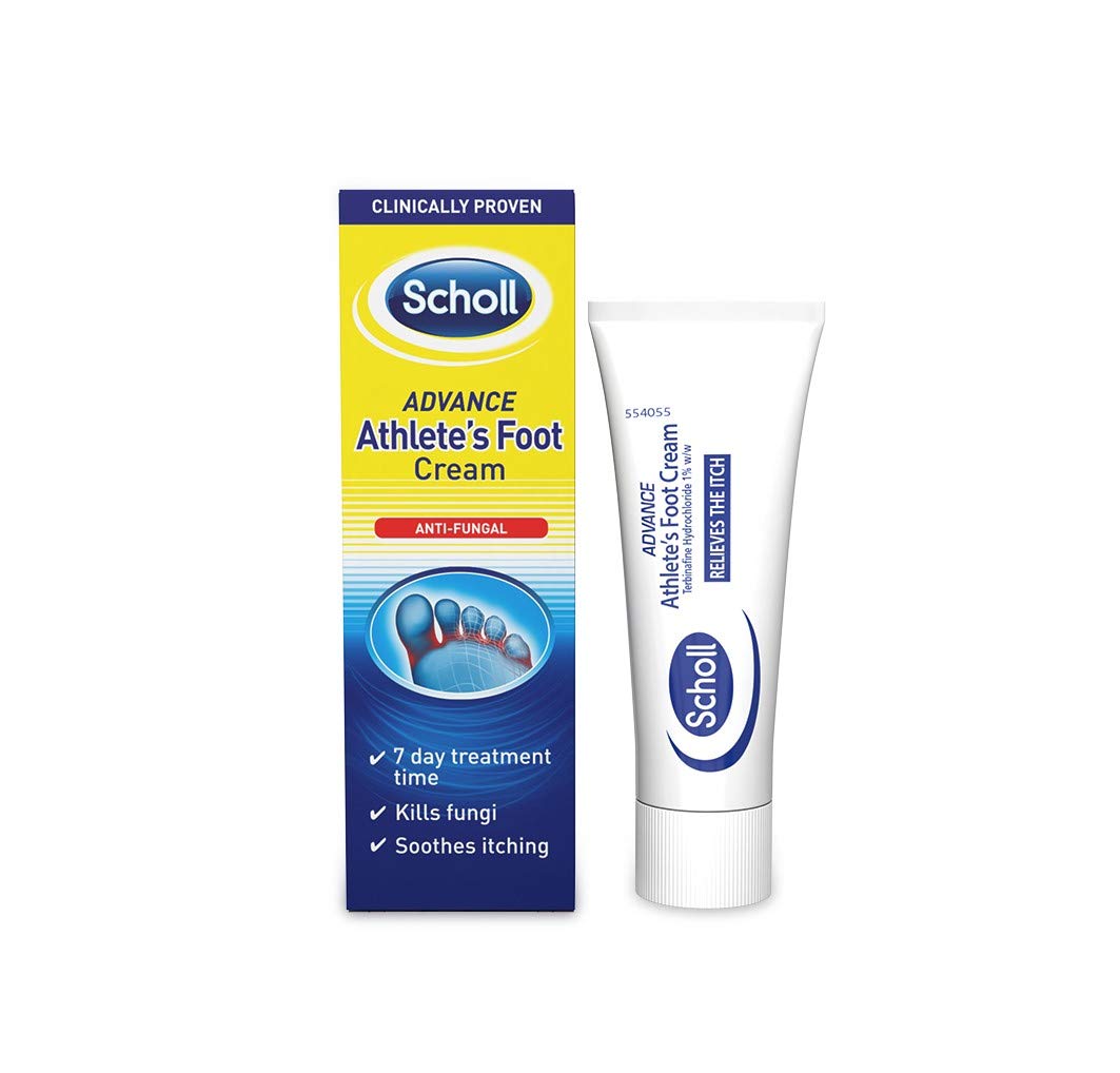 Scholl Advance Athlete's AntiFungal Foot Cream, 15g Buy Online in