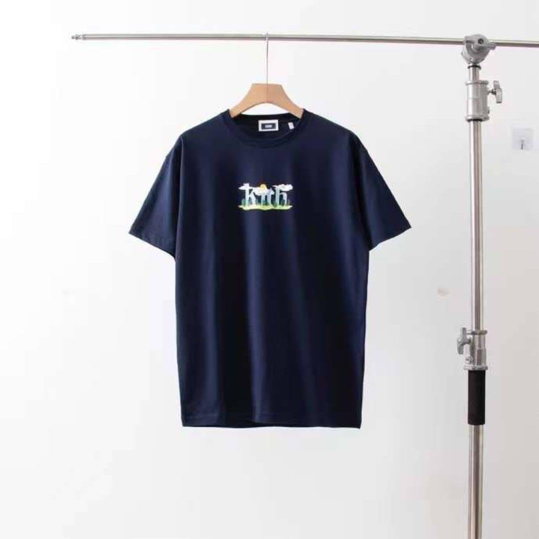 ☆ KITH cloud serif tee ロゴTシャツ ☆ Amazon.co.jp: KITH Cloud Serif Logo ロゴ 半袖Tシャツ