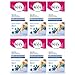 Produktbild Kaltwachsstreifen 6er Pack Beine und Körper für sensible Haut für einfache Haarentfernung auch bei sehr kurzen Haaren Veet Kaltwachsstreifen Sensible Haut 6x20 Stück