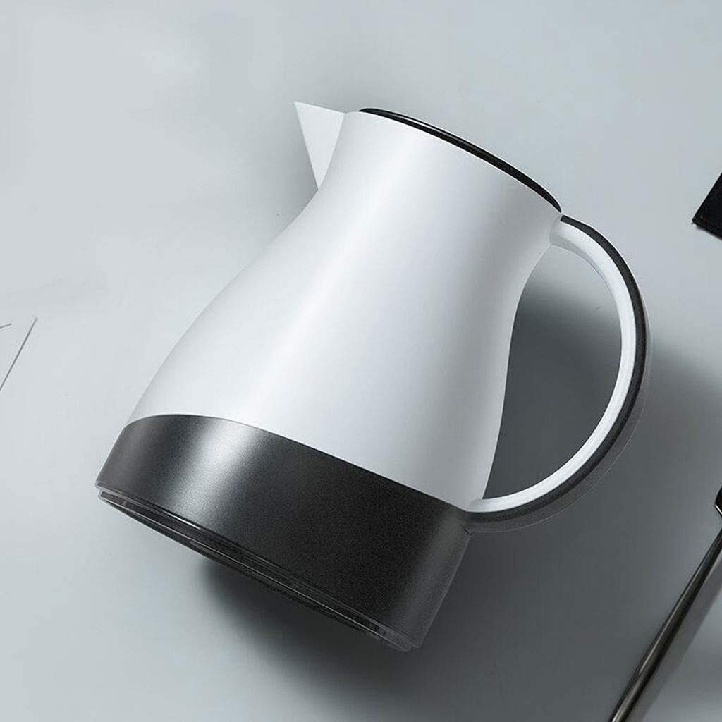 Thermokaraffe Thermoskanne-Kaffeekanne wärmeisoliert | Großes Fassungsvermögen |Edelstahl mit doppelwandiger Vakuumisolierung |Halten Sie Getränke heiß oder kalt (Color : A)
