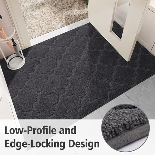 COSY HOMEER Front Door Mat 60x90 CM, Dirt Trapper Floor Mat - Image 4