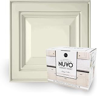 Nuvo Antique White Cabinet Makeover Kit - Easy DIY 7-Piece Set, Warm Cream, Long-Lasting Finish