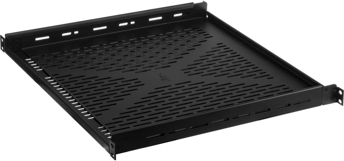 Adjustable Heavy Duty Telescoping Rackshelf Adjustable Depth: 16" - 26" D