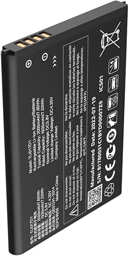 Miniatura 2 de TLi017D1 Batería de repuesto, (2025 nueva actualizada) Batería compatible con teléfono TCL Flip Pro VZW-TCL-4056W, modelo: TLi017D1