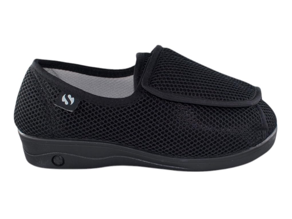 Zapato para pies delicados, Diabéticos, posoperatorio Ancho Especial S Mod Patricia Rejilla