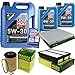 Produktbild QR-PARTS 69339740 Filter Set Inspektionspaket 7 Liter Liqui Moly Motoröl Longtime High Tech 5W-30 MANN-FILTER Innenraumfilter Luftfilter Ölfilter