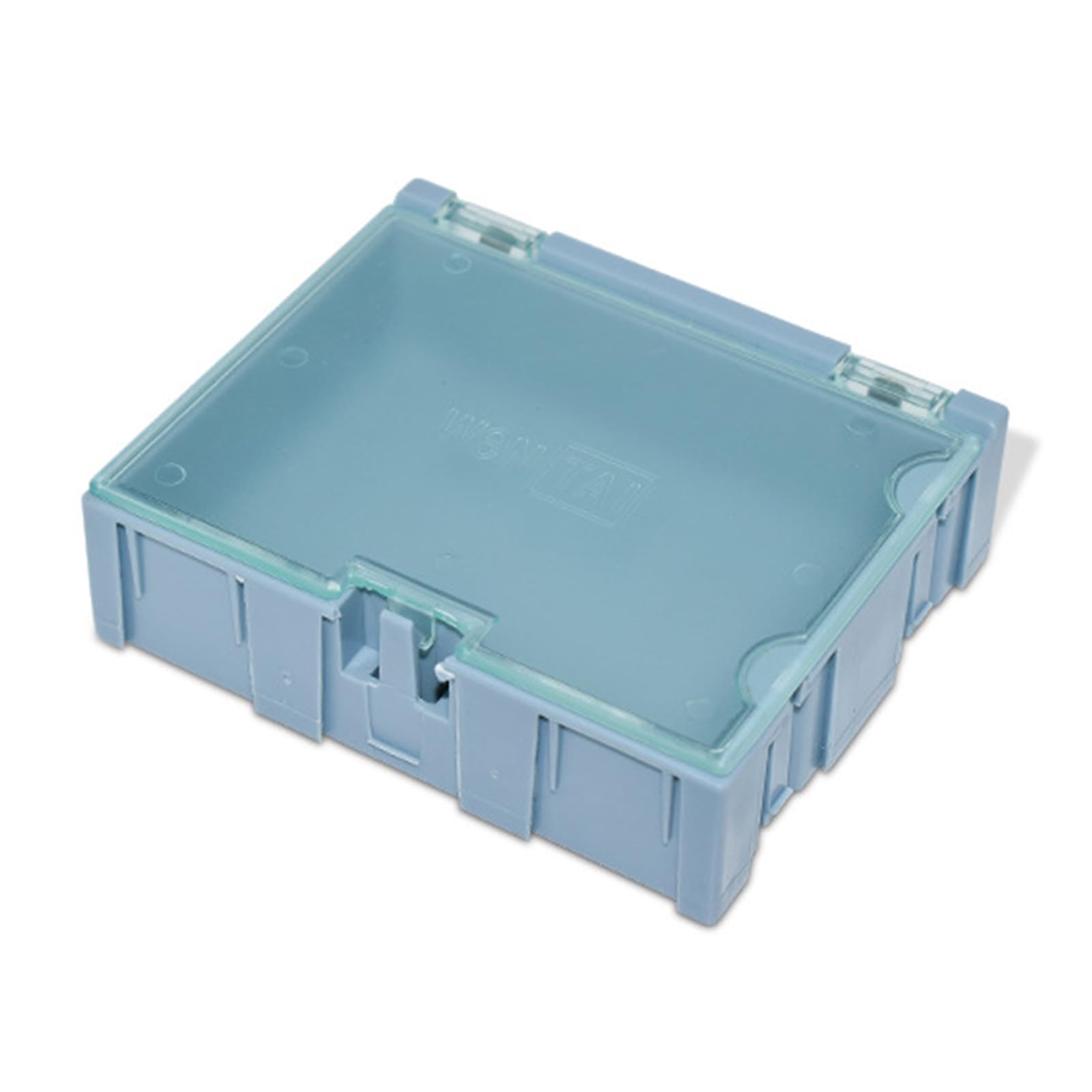 XuQiZZpp Stackable Compartment Box Electronic Components Box Ideal For Storing Rings Resistors Nut Bolts And Crafts