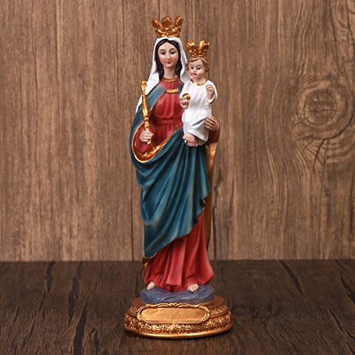 Estatua de 21 cm Mary Help of Christians en Resina miniatura 7