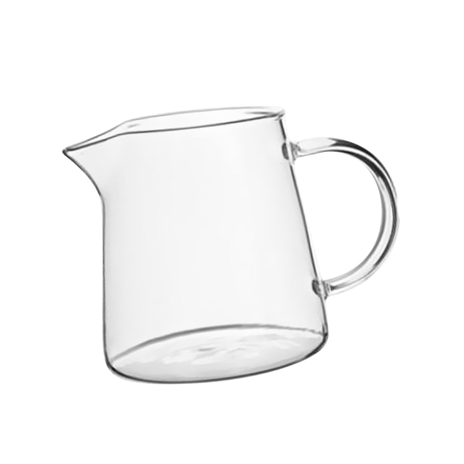 Bricco Latte Vetro Kadax Bricco Per Latte In Vetro Kadax - 200 Ml, Design Rombo, Per Panna E Salse Caraffa Elegante