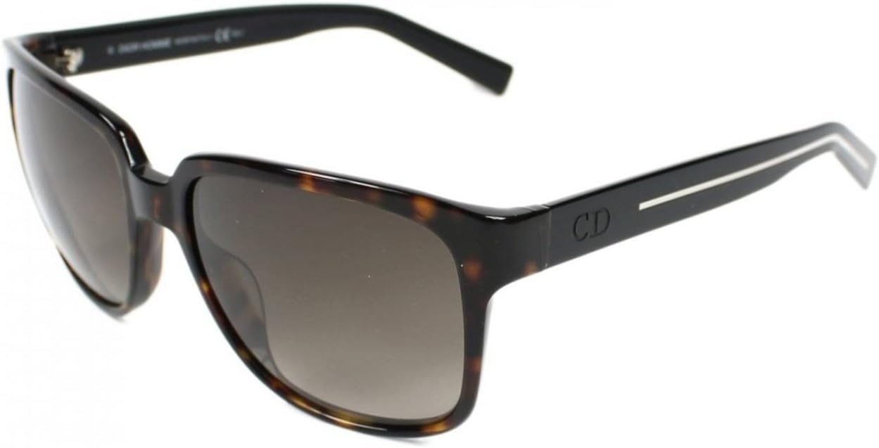 DIOR Homme Sunglasses Black Tie 146/S 0AM6 Havana 55MM