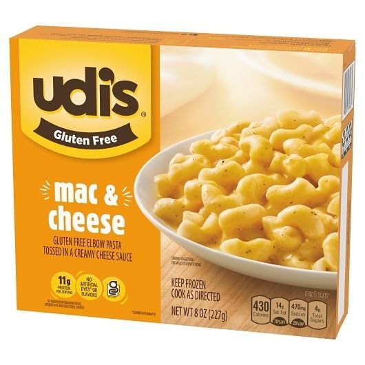 Udis Mac and Cheese Meal, 8 Ounce -- 6 per case.
