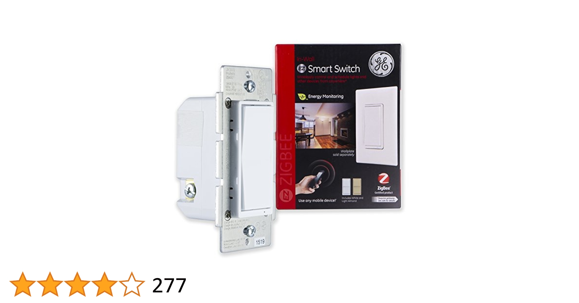 而今3点セット Amazon.com: GE Z-Wave Wireless Smart Lighting Control Light