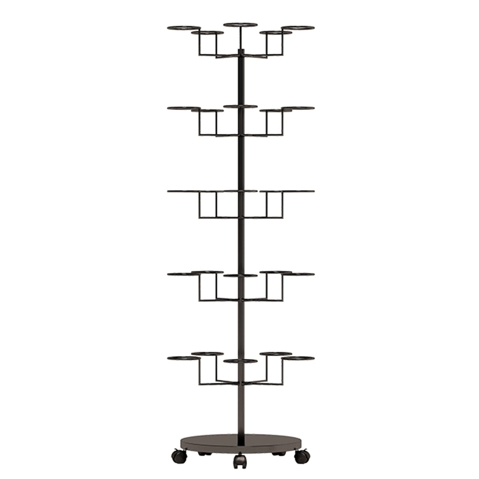 Présentoir vertical pour chapeaux compact pour résoudre le manque de place dans votre dressing