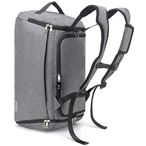 Sports Gym Bag with Shoes Compartment / Wet Pocket,42L Travel Duffel Bag with Shoulder Strap