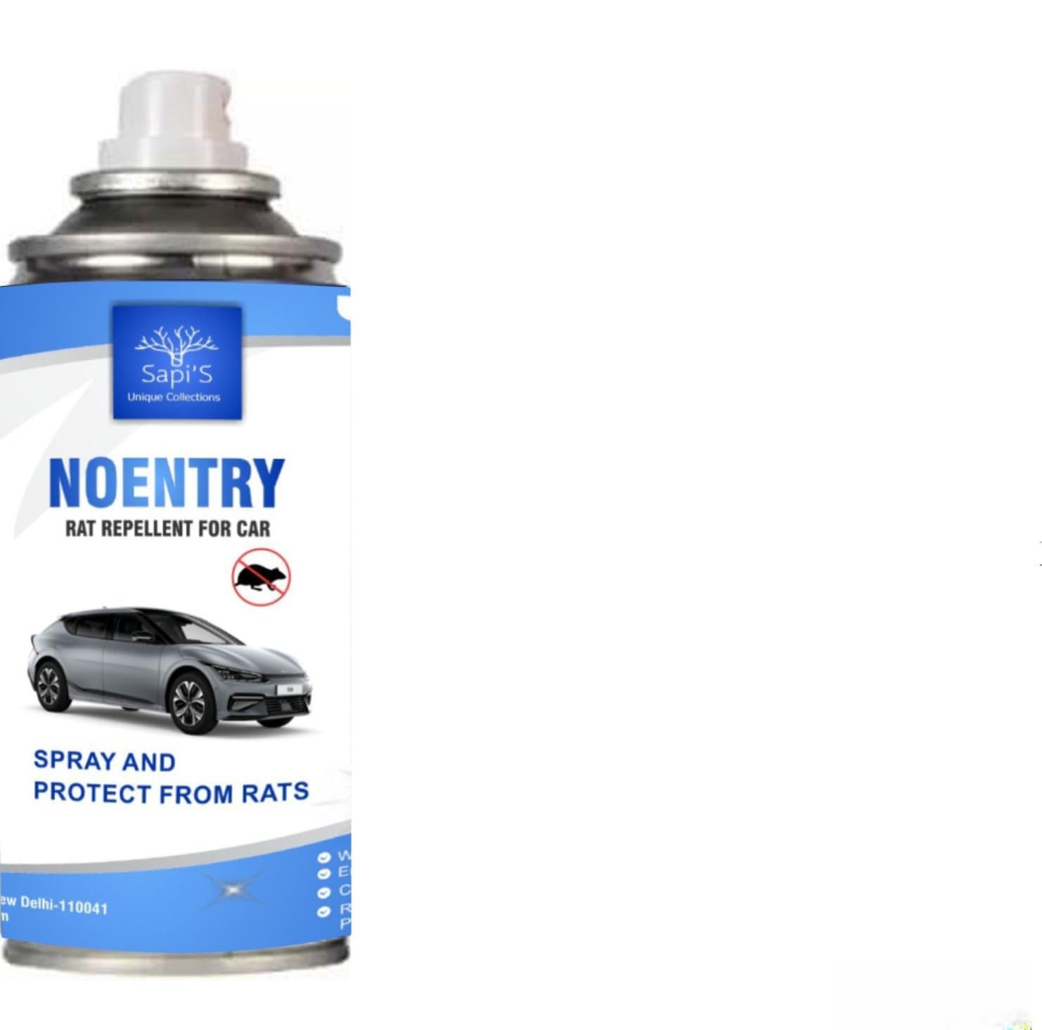 SAPI'S No Entry Rat Repellent Spray - 900ml Car & Home Engine Cleaner - Powerful Rodent Deterrent-image-19