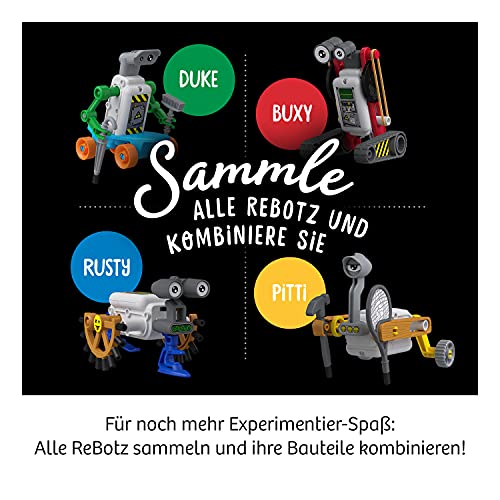 KOSMOS 601867 ReBotz - Buxy der Jumping-Bot, Mini-Roboter zum Bauen, Spielen und Sammeln für eine Robo-Gang, Roboter-Spielzeug, Experimentier-Set für Kinder ab 8-12 Jahre – Bild 7