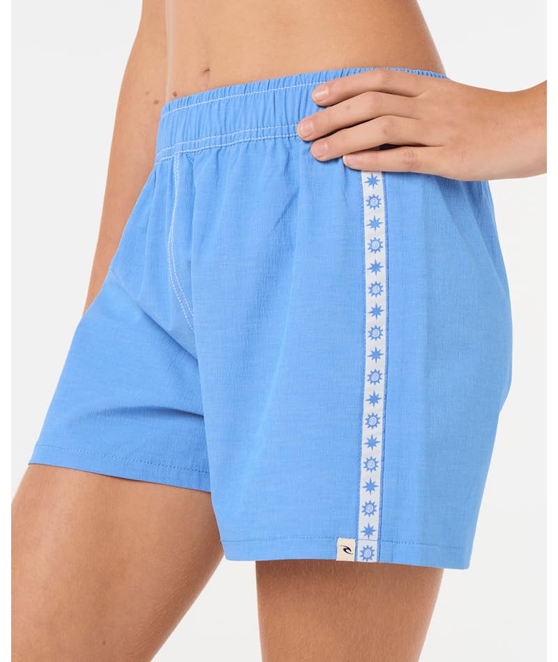 Image of Rip Curl Girls' Island Bliss 3 inch Boardshort, Blue