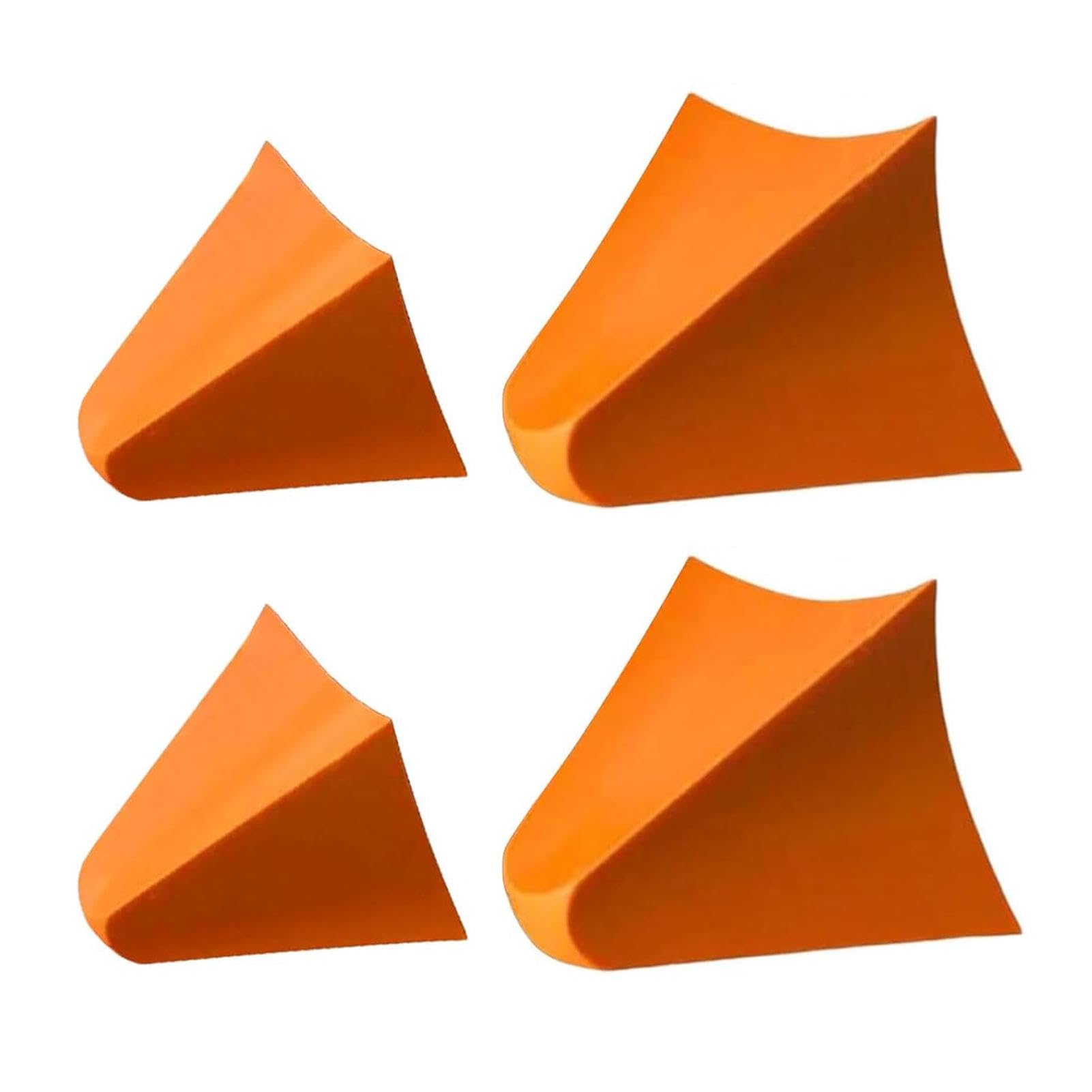 4pc Silicone Seam Tool,3 In 1 Reusable Caulking Applicator Finishing Tool,Silicone Caulking Tool,Mastic Tool(orange)