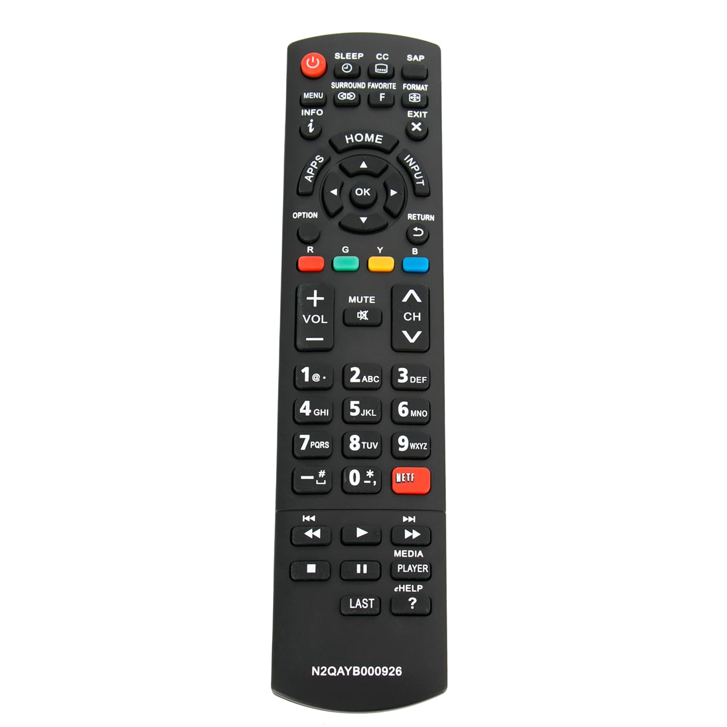 Amazon.com: N2QAYB000926 Replacement Remote fit for Panasonic 2014