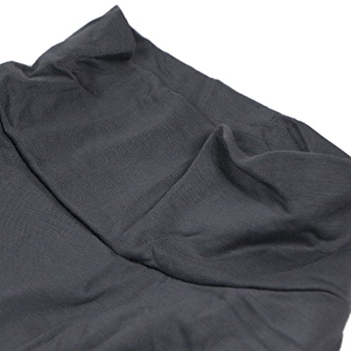 kilofly 3pc Women's Faux Turtleneck Half Top Mock Blouse Dickey Collar Value Set2