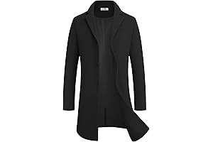 Men's Elegant Wool Trench Coat: A Timeless and Practical Wardrobe Staple