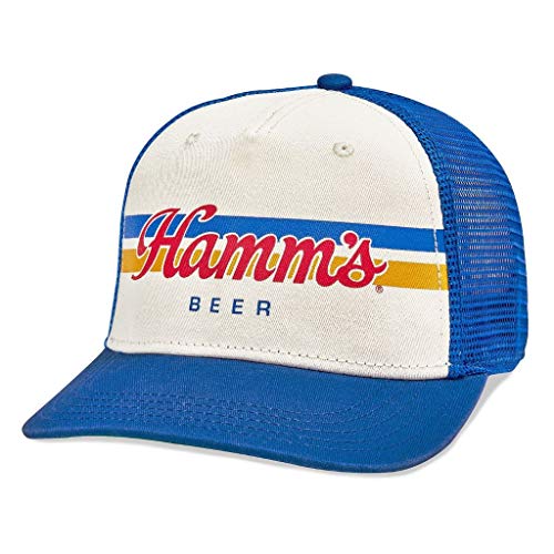Image of AMERICAN NEEDLE Hamm's Beer Unisex Adjustable Snapback Baseball Hat