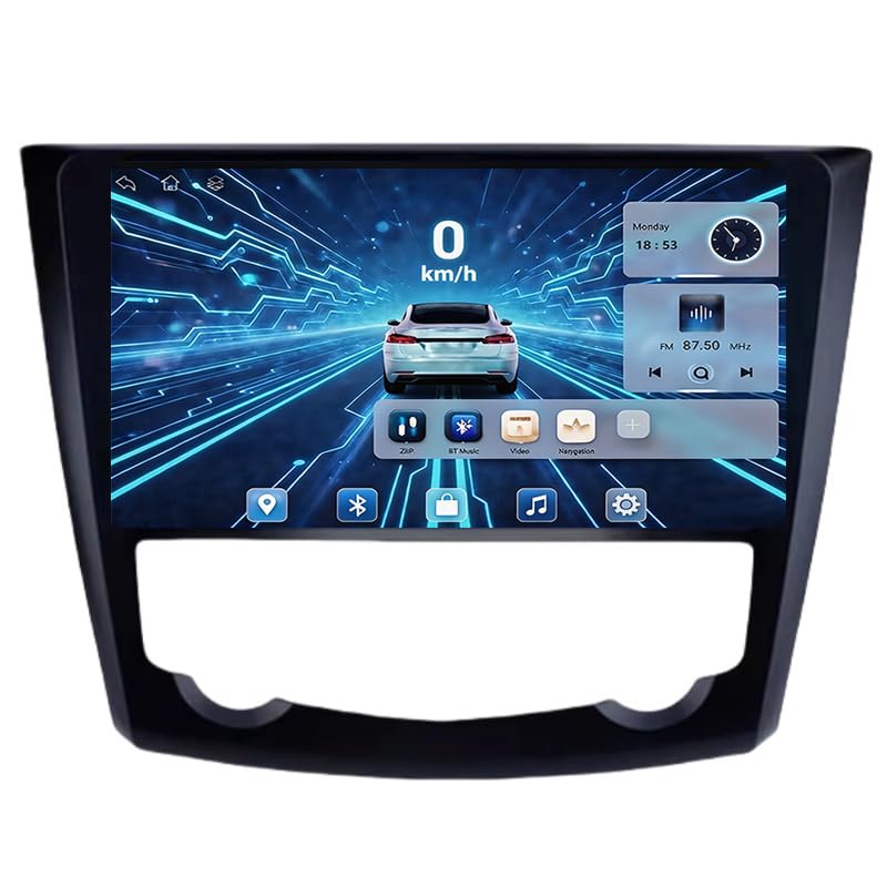 Autoradio Android Renault Kadjar à écran tactile capacitif 9'' et Mirrorlink