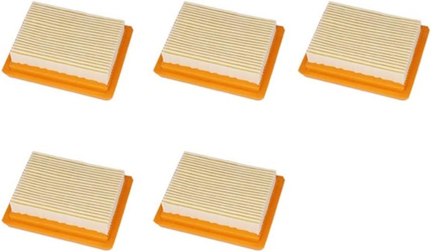 Patio, Lawn & Garden 5/10pcs Lawn Mower Air Filter Cleaner for FS120 FS200 FS250 FS300 FS350 FS400 FS450 Brushcutter Outdoor Powertool Parts & Accessories (Color : Air Filter, Size : 5pcs)