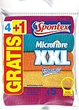  SPONTEX bayeta microfibra tamaño 38 x 40 cm lote 4 uds